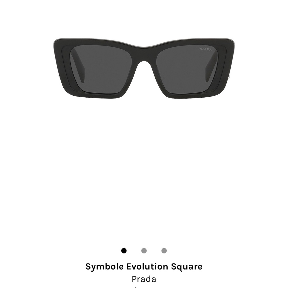 SOLD. Prada Symbole Square Sunnies